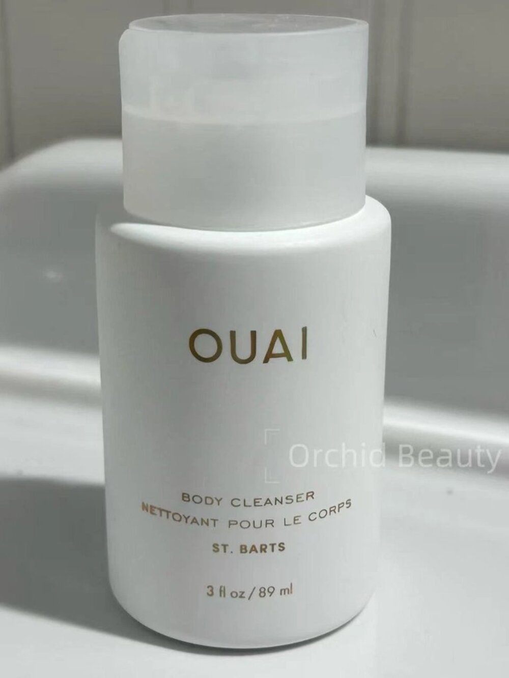 New OUAI St. Barts Scented Gentle Body Wash Mini Size 3 oz/89 ml